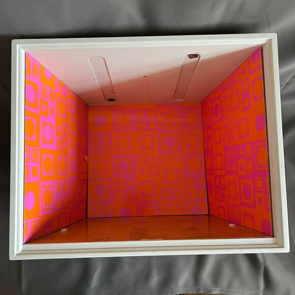 American Girl AG Minis Illuma Groovy Room Box Retro Mod Display 60s